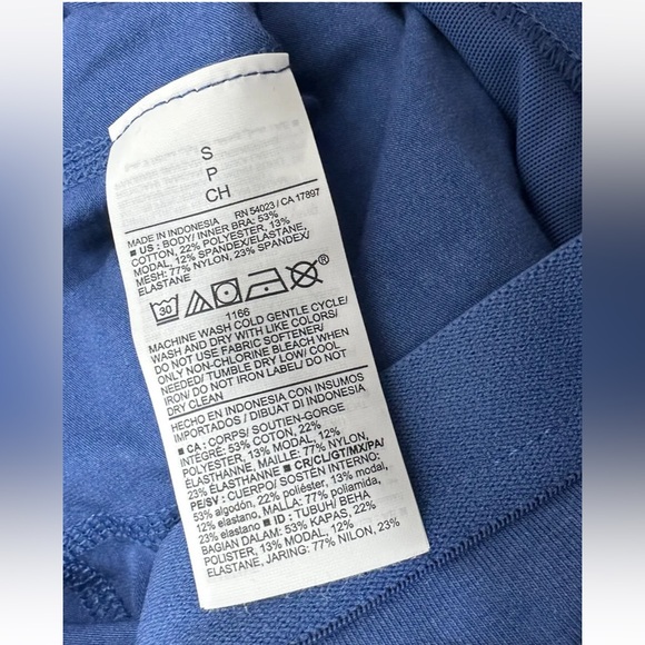 OLD NAVY Active PowerChill Length Cami Jumpsuit Purplish-blue Sz Small - Picture 8 of 8